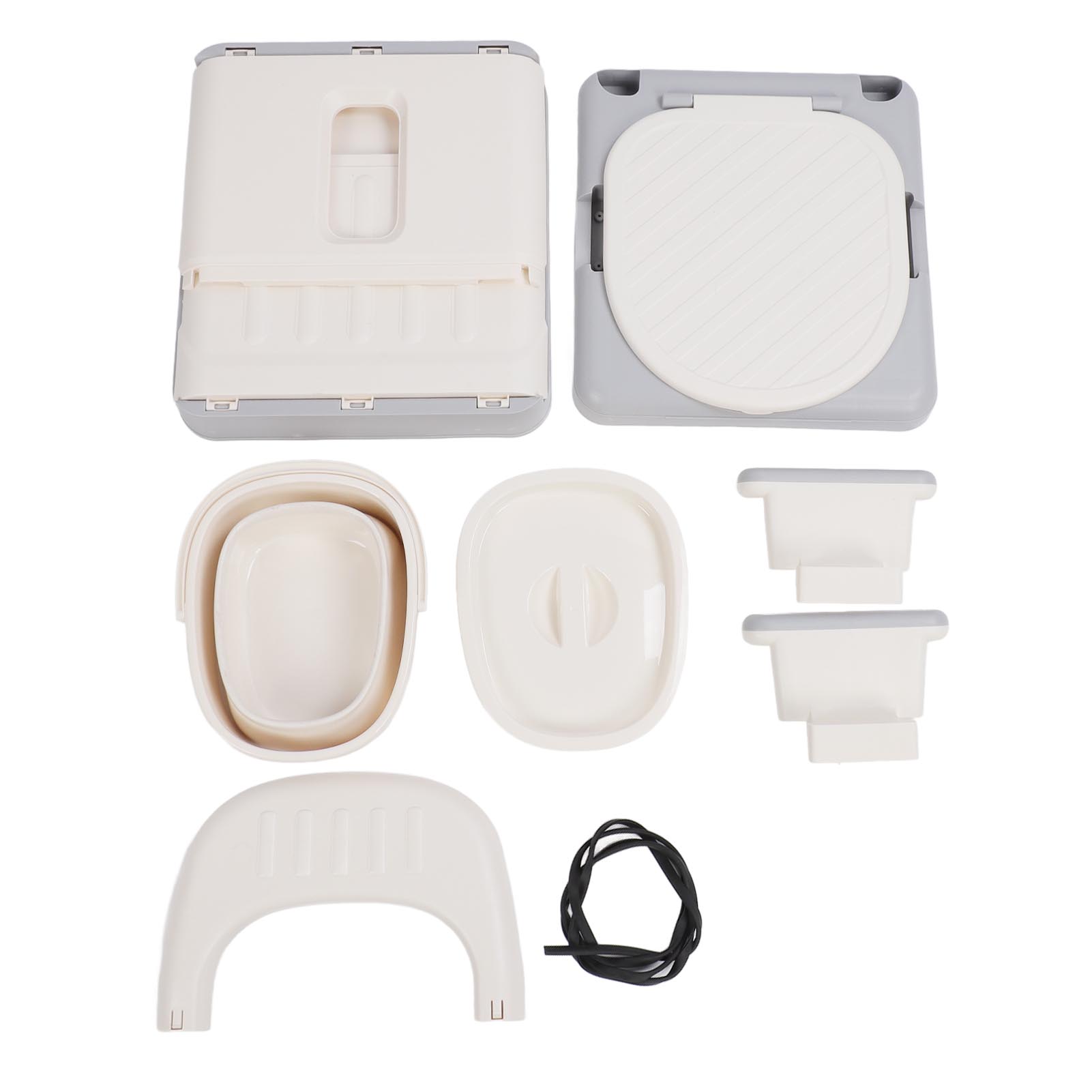 Складной прикроватный комод, портативный туалетный прикроватный стул с защитой от запаха для взрослых