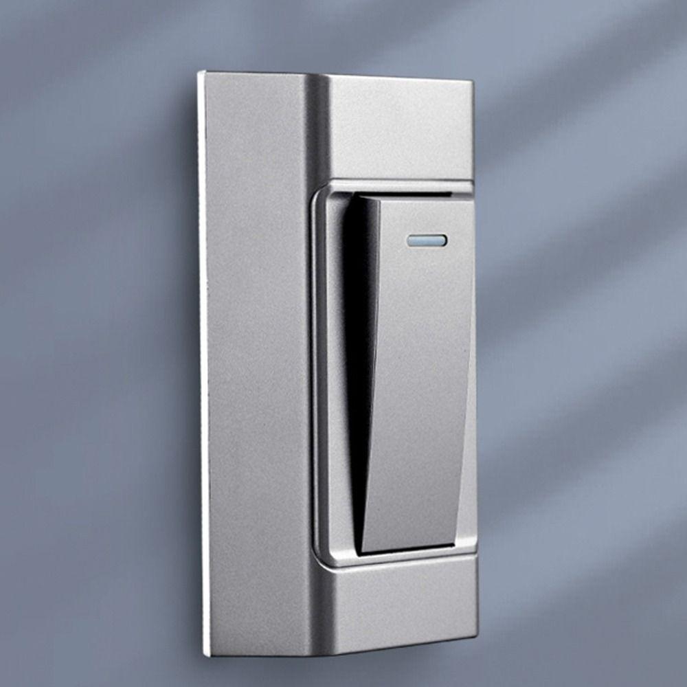 Кнопка лампы Панель лампы Установка Прикроватный Накладной выключатель Прикроватный выключатель Панель выключателей серый